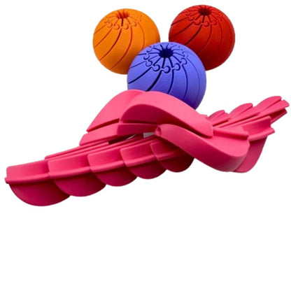 Fidget Twist Ball 3D Printed Stress Relief Sensory Toy twist‑and‑click motion - Brooks3DPrint
