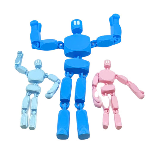 Fidget Robot Toy Large 3D Printed Flexible Stress Relief Sensory Toy for Kids & Adults Gifts - Brooks3DPrint