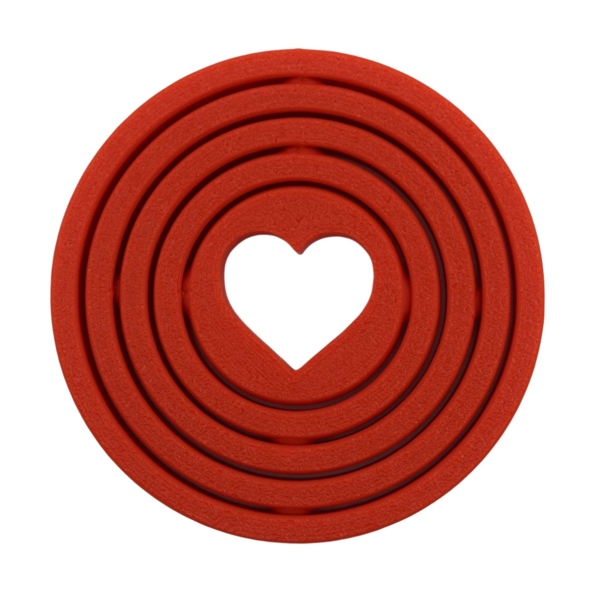 Heart Spinner 3D Printed Fidget, Handheld Fidget Toy Stress Reliever, Valentines Fidget Toy Gift - Brooks3DPrint