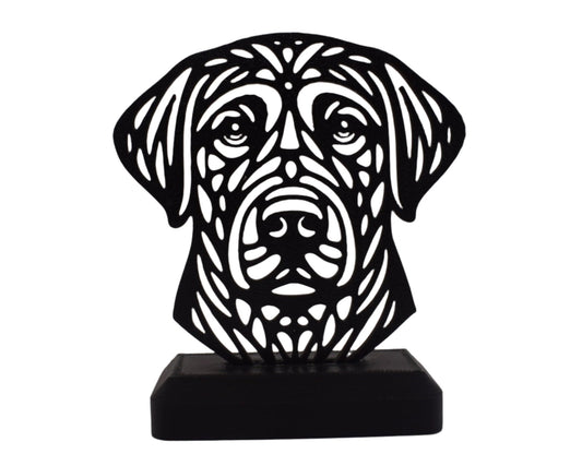 Labrador Desk Art, 3D-Printed Dog Desk Art - Brooks3DPrint