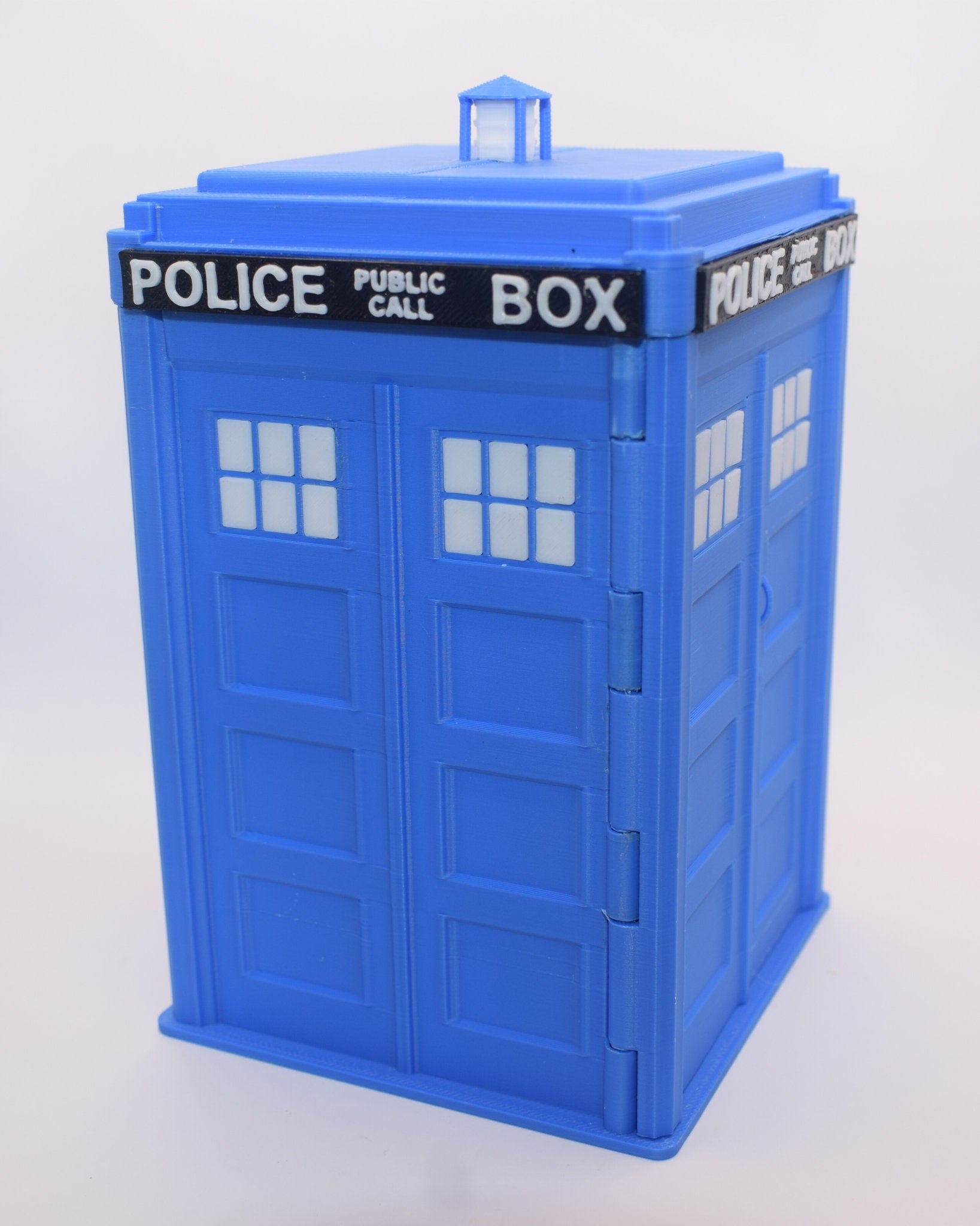 MTG Tardis Deck Box | EDH / Commander | Magic The Gathering | Card Box with Dice Storage - Brooks3DPrint