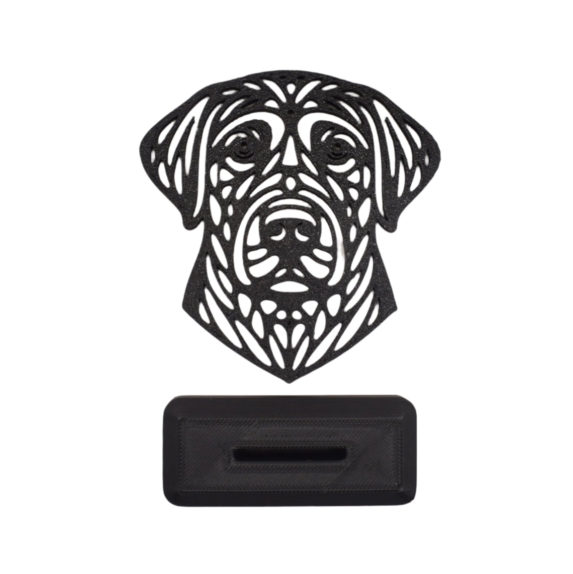 Labrador Desk Art, 3D-Printed Dog Desk Art - Brooks3DPrint