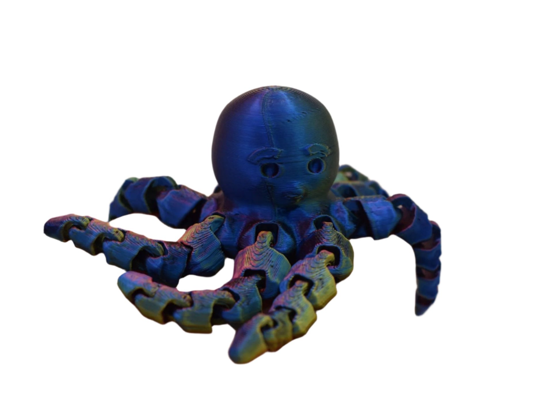 Articulated Octopus Fidget Toy - Brooks3DPrint