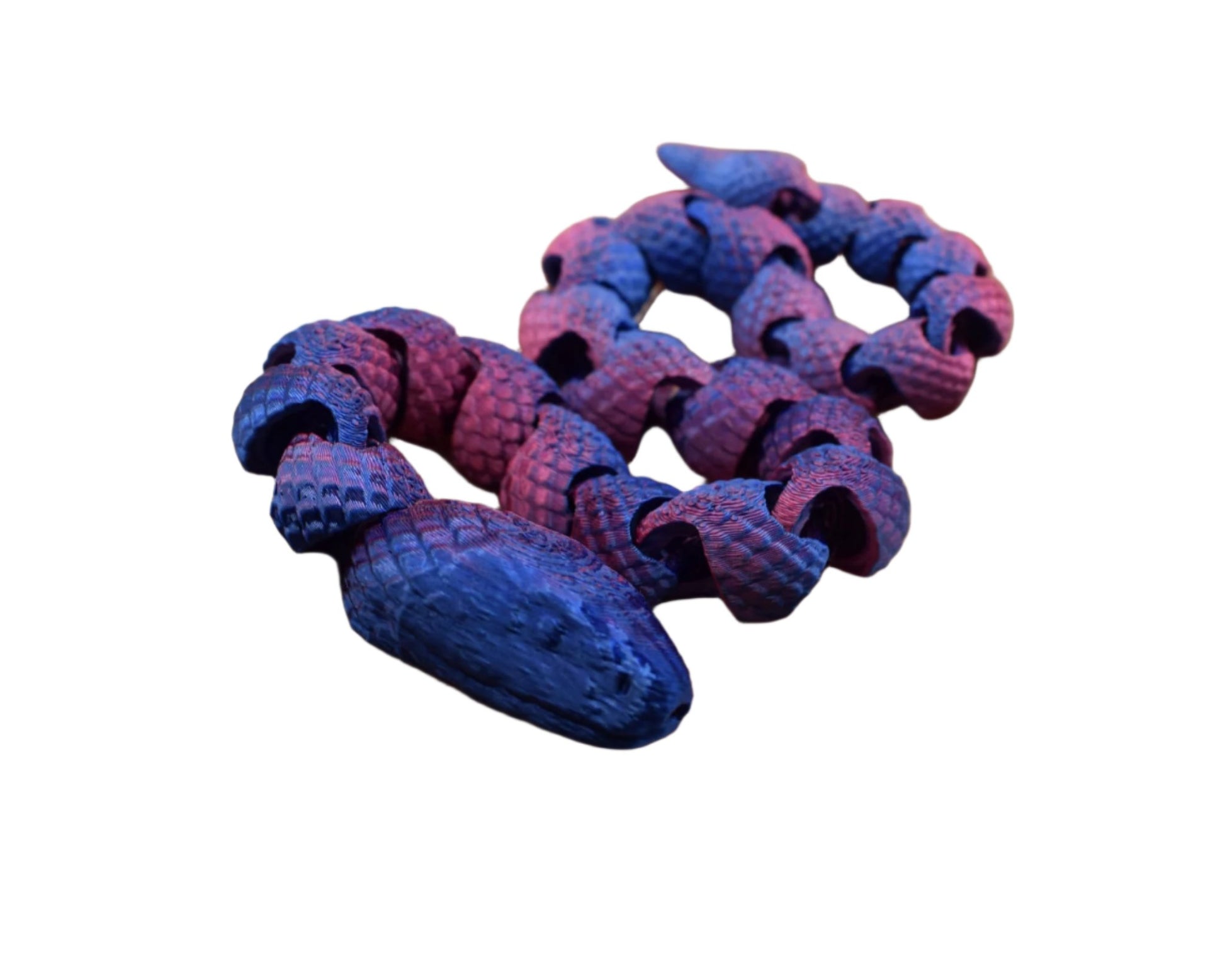 Articulated Snake, 3D Printed Fidget Toy, High Quality, Gift For Kids - Brooks3DPrint