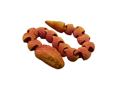 Articulated Snake, 3D Printed Fidget Toy, High Quality, Gift For Kids - Brooks3DPrint