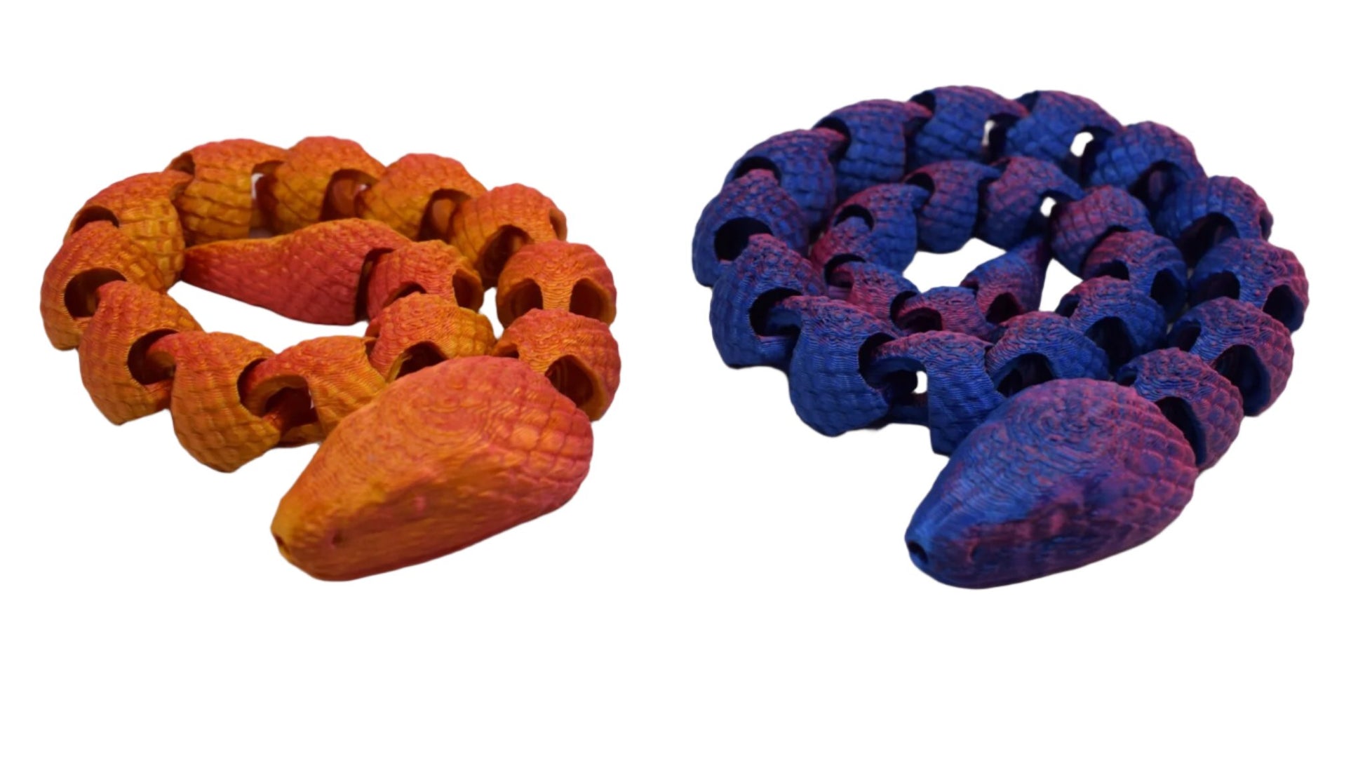 Articulated Snake, 3D Printed Fidget Toy, High Quality, Gift For Kids - Brooks3DPrint