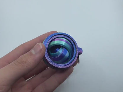 Fidget Gyro Spinner Keyring